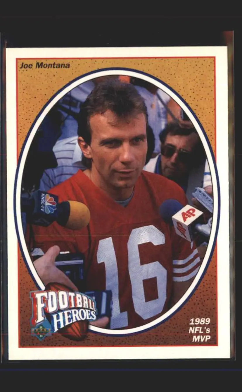 1991 Upper Deck #6 Joe Montana Football Heroes: Joe Montana - (137) - San Francisco 49ers