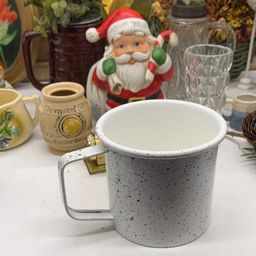 White Enamel Mug