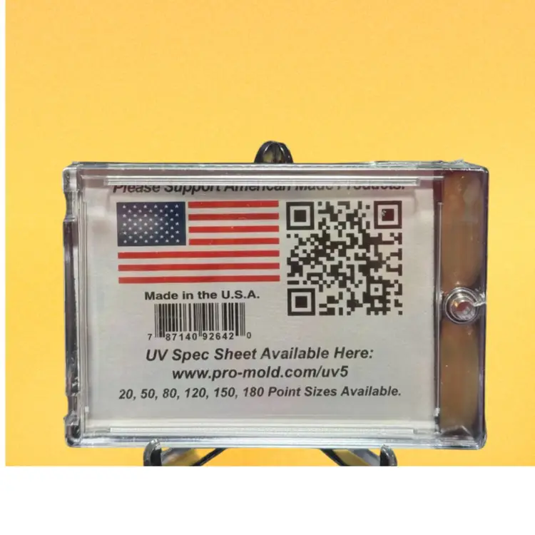 Pro Mold 150pt Point Magnetic Card Holder One Touch  - Made in USA