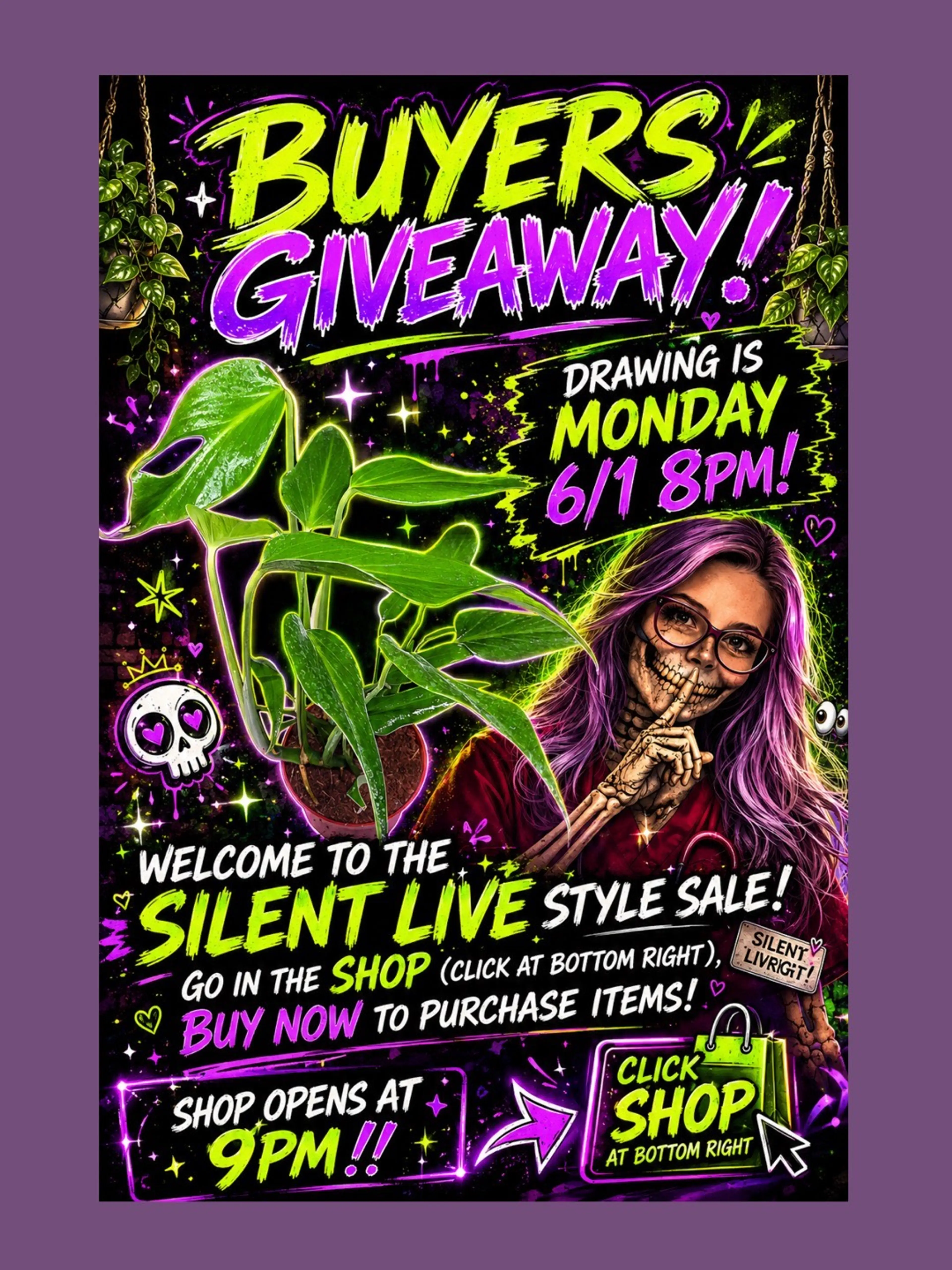 LET’S PURGE SILENT LIVE STYLE!