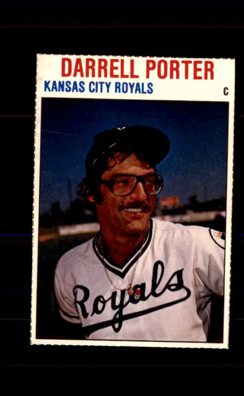 1979 Hostess #4 Darrell Porter - (pk4) - Kansas City Royals