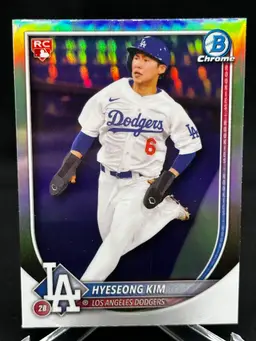 2025 Bowman Chrome Hyeseong Kim Red Rookie