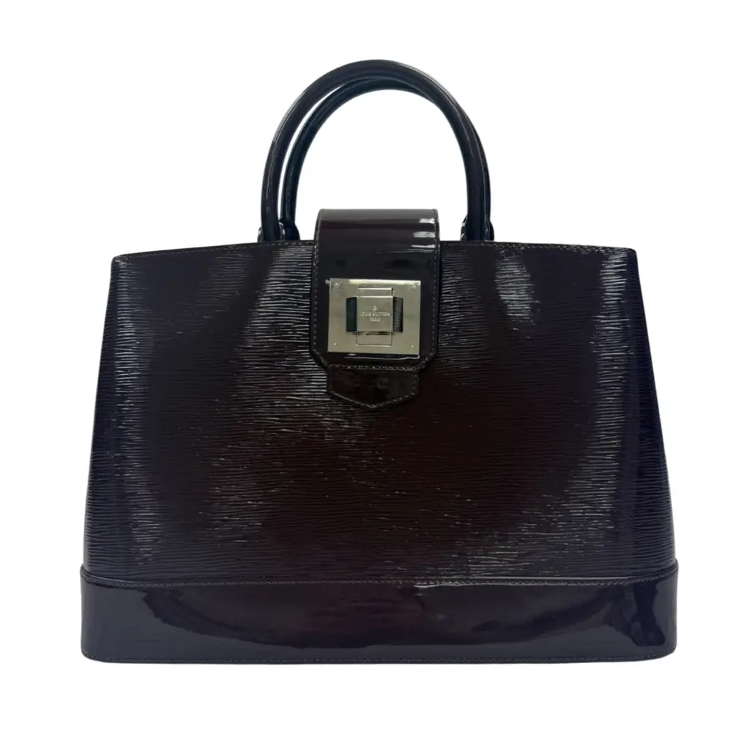 Louis Vuitton Prune Electric Epi Leather Mirabeau GM
