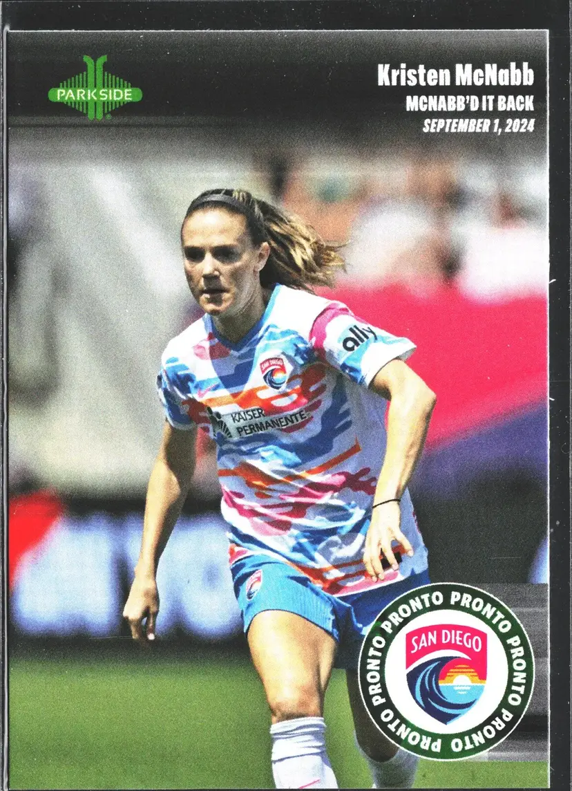 Kristen McNabb - 2024 Parkside Pronto #115 - Silver /10