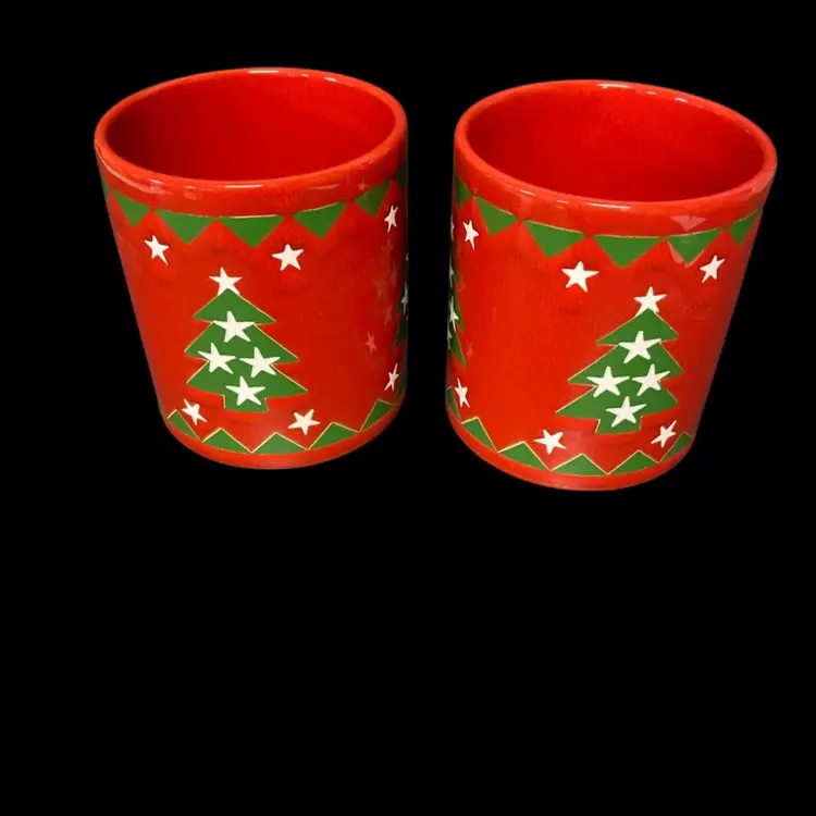 Waechtersbach Christmas Tree Mugs