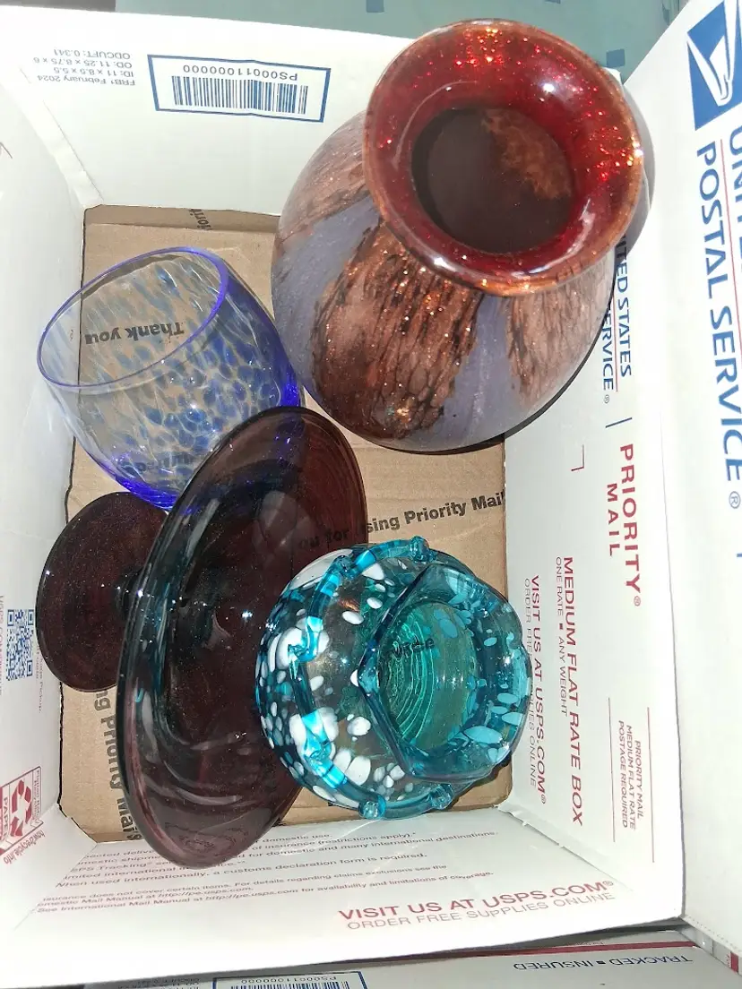 MIXED GLASS Boxed Lot