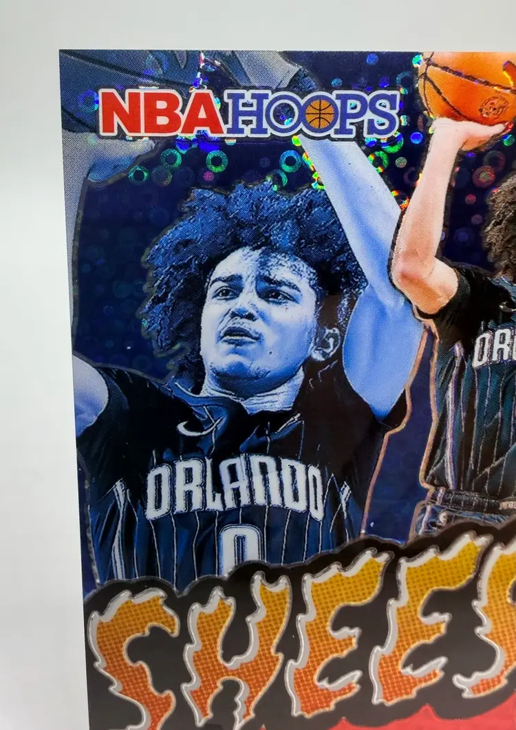 Anthony Black 2023-2024 NBA Hoops Premium Stock Sheesh Red Disco /99 Orlando RC