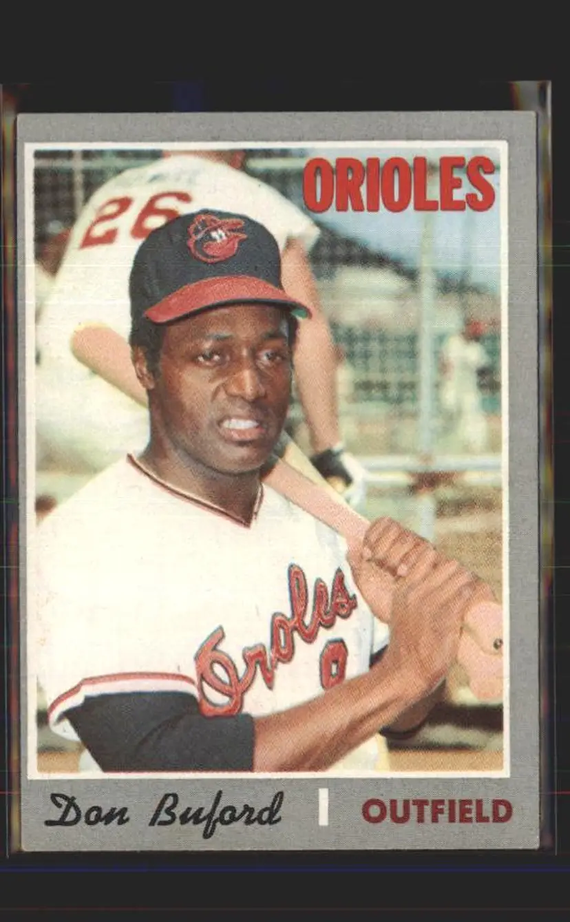 Don Buford 1970 Topps #428 - (pk6) - Baltimore Orioles