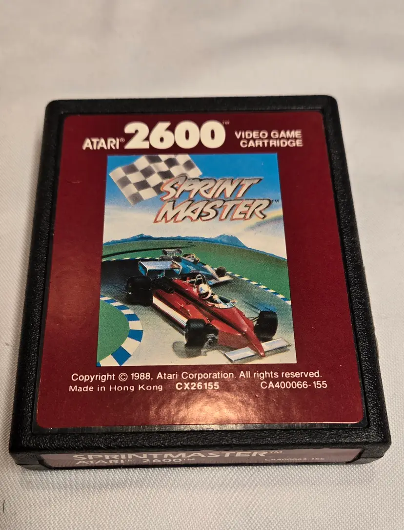 Atari Sprint Master - Tested!