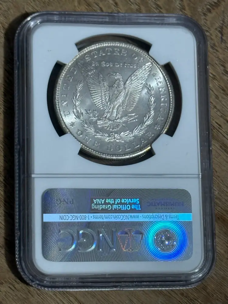 1880-S MORGAN $ NGC MS65