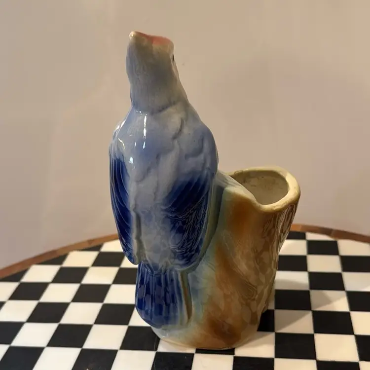 Vintage Royal Copley Bird Planter