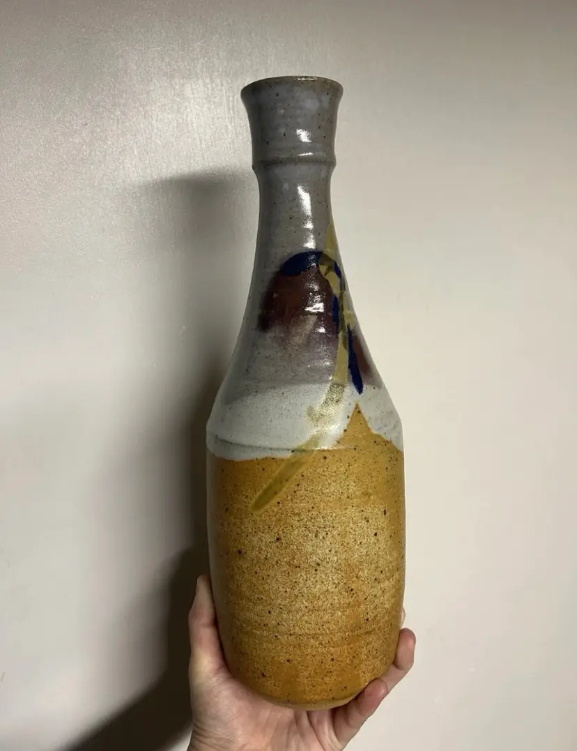 Large Handmade Bonnema Pottery Vase