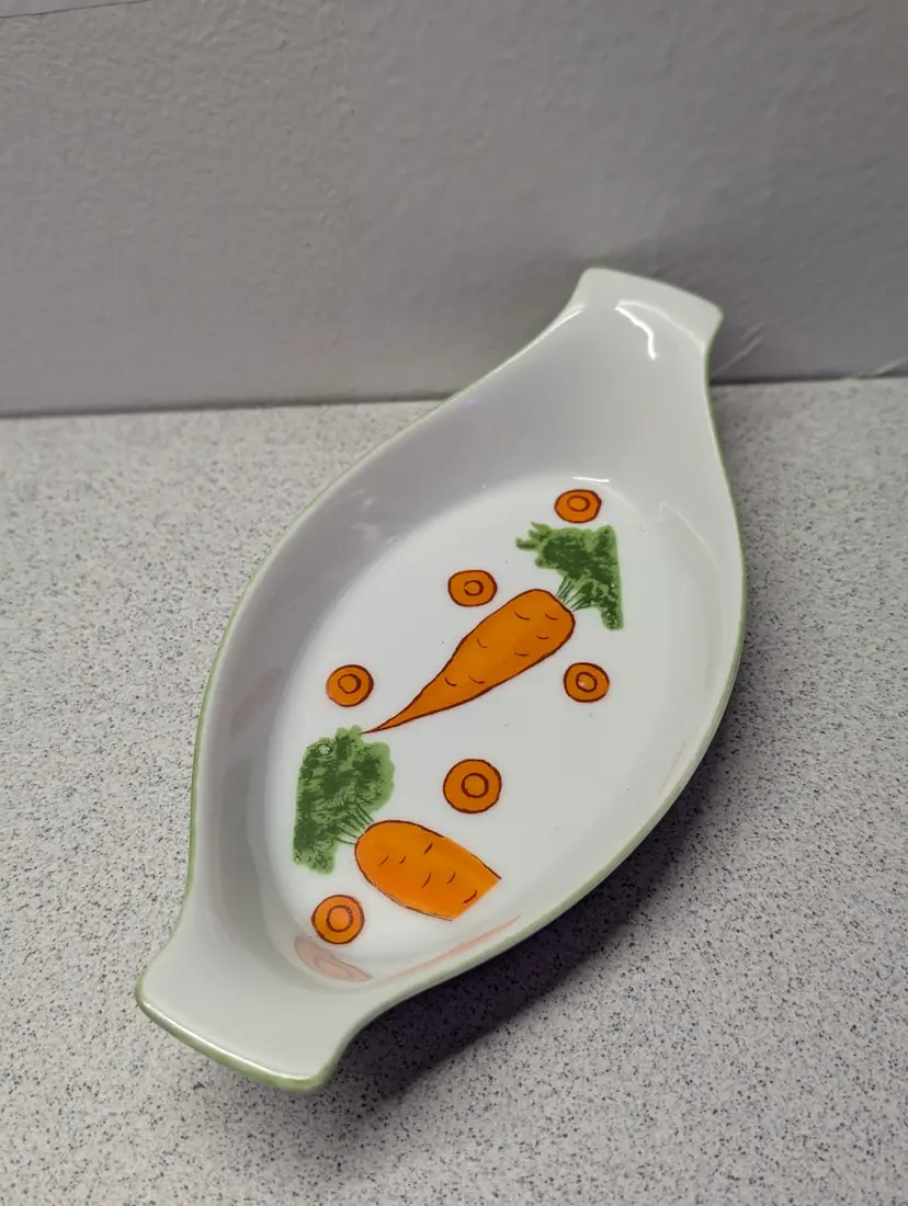 Villa Vanilla Palm Beach Vegetable Polka Dot Au gratin dishes Taste Setter