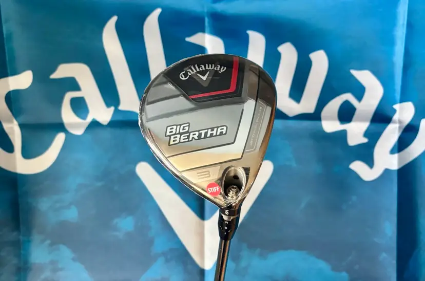 NEW Callaway Big Bertha 3 Wood 16° Stiff RCH 65g Adjustable + HC