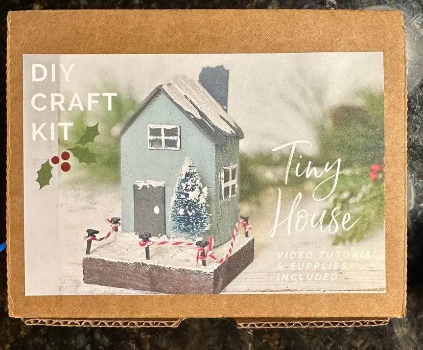 Catch the Replay Nov. 29th show "Meet Your Maker" Train – Craft a Tiny House With Me  (DIY Kit)