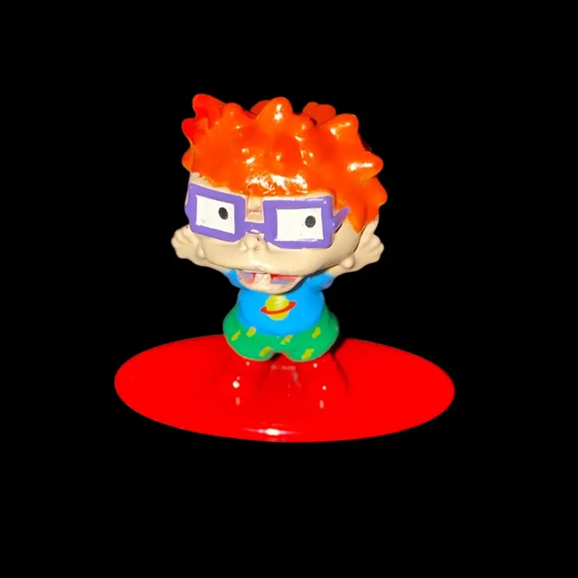 #05- Nano Nickelodeon Metal New Old Stock Figurine- Chuckie Finster