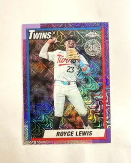 Minnesota Twins 3 Card Baseball Lot - Royce Lewis x2 - Brooks Lee
