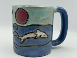 DOLPHINS OCEAN MARA MEXICO LARGE MUG 18 OZ