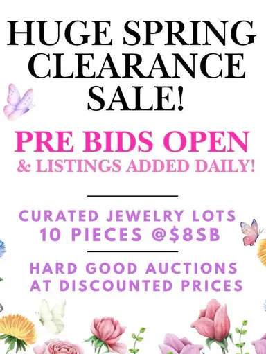 HUGE CLEARANCE DUO SALE!! 🌺🌼🌹Jewelry Lots & Hardgoods
