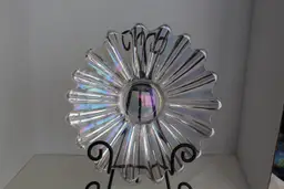 Vintage Federal GLASS Celestial Iridescent Bowl