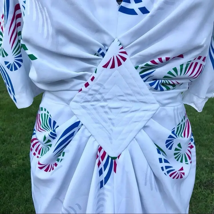 Wounded Bird- 80s Party Dress Rimini