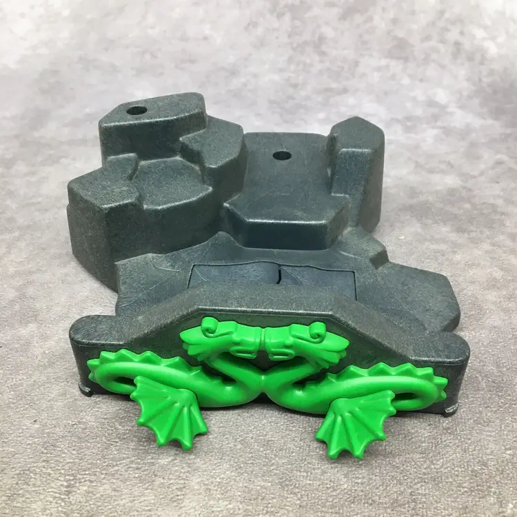 Playmobil 3841 Dragon's Temple Rock w/Dragons Part- Parts Only-Incomplete