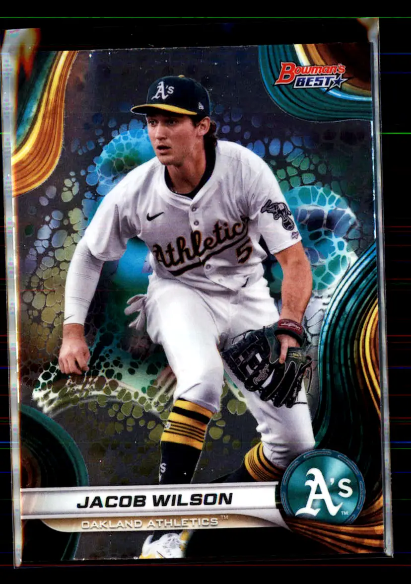 Jacob Wilson 2024 Bowman's Best Top Prospects #TP-16 - (113) - Oakland Athletics