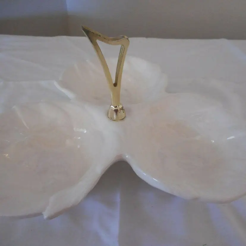 Vtg Marsh California USA Pottery Nut Candy Trinket Dish MCM Mid Century Modern