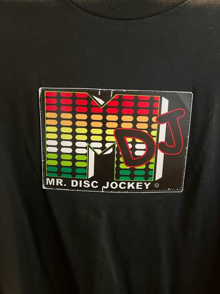 Lite M’ Up Vintage Mr Disc Jockey MDJ XL Shirt