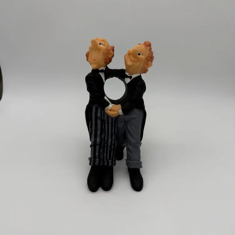 Vintage James The Butler Wine Bottle Holder Bar Kitchen Decor 8”