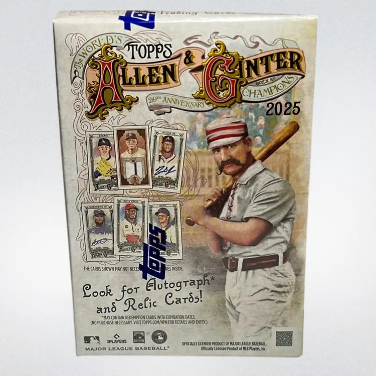 2025 Topps Allen & Ginter Baseball Blaster Box Ripped Live or Shipped Sealed (stacked shipping)