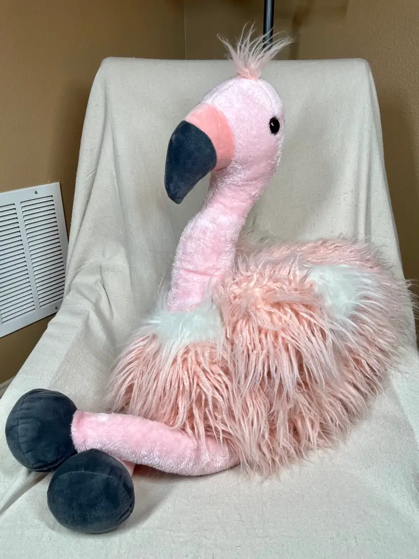 Hug Fun 2ft Pink Flamingo Collectible Plush Stuffed Animal Bird
