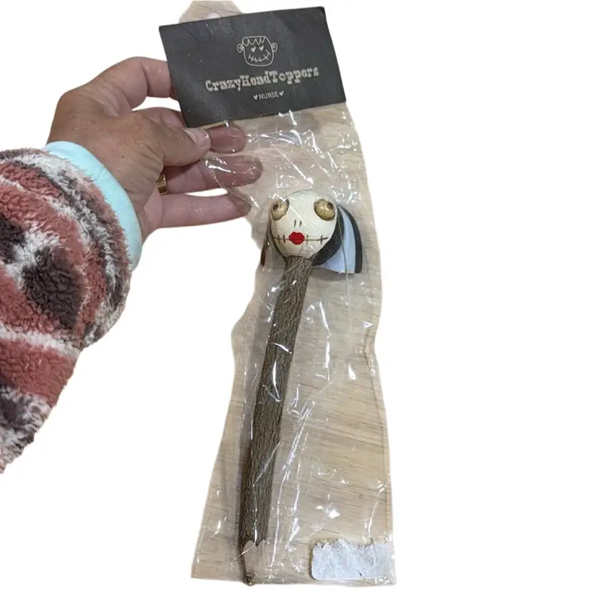Crazy Head Topper Nurse Wooden Pencil