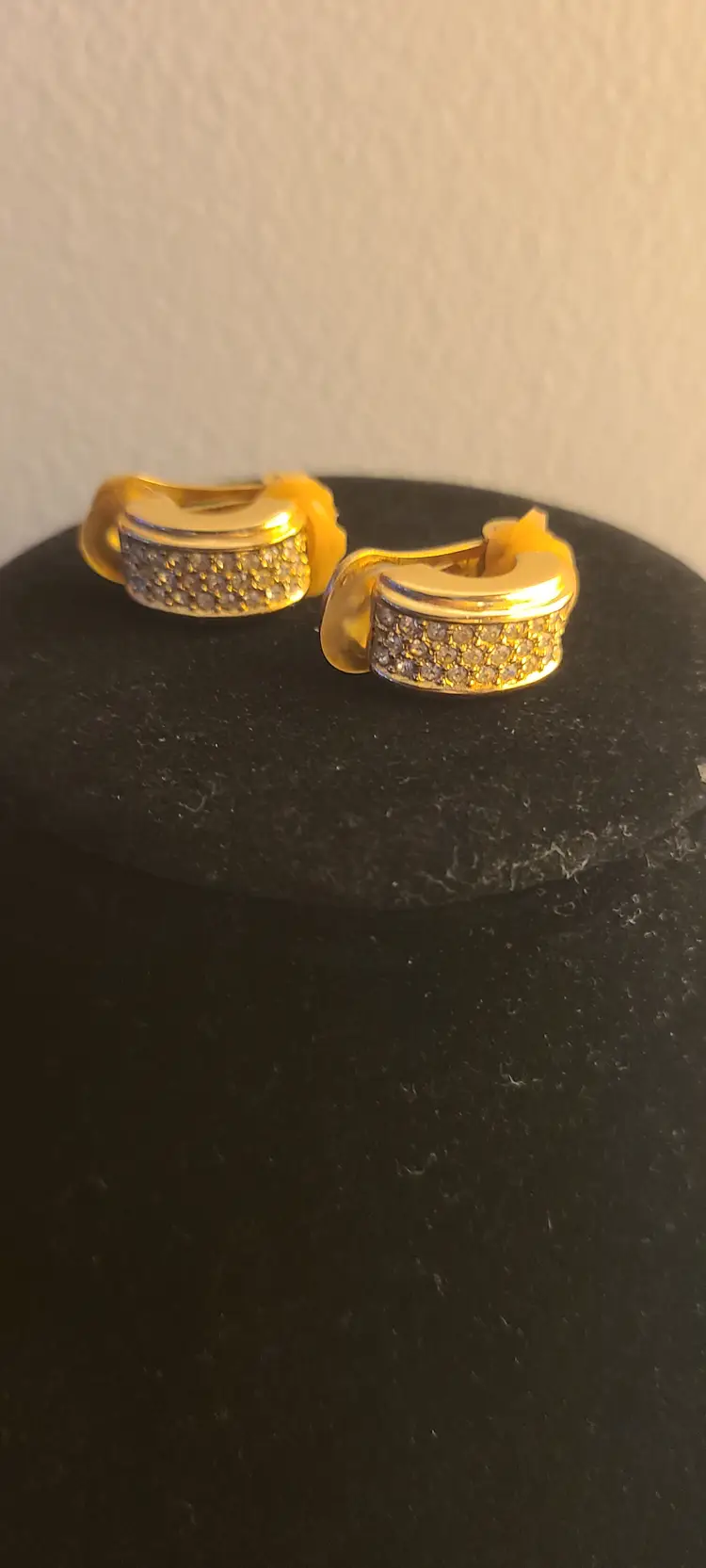 Dior Knecklace and Earring Set Gold Plated