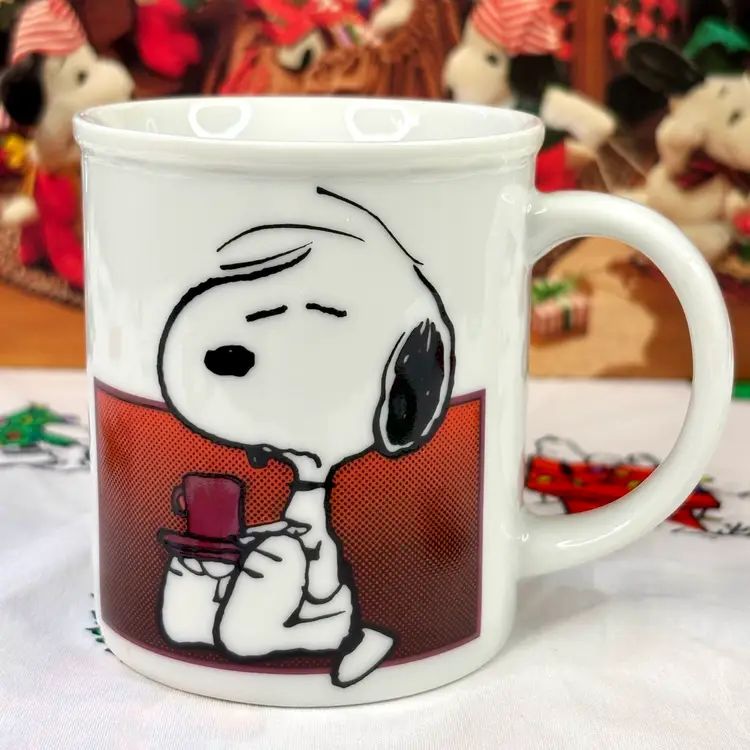 “Coffee Break” Snoopy Mug