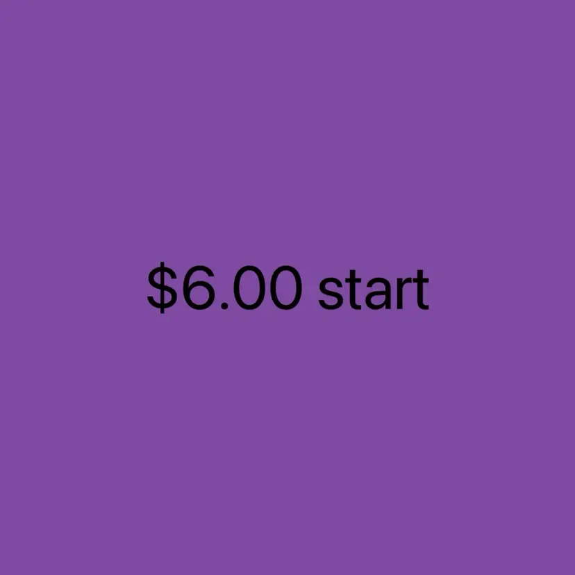 $6.00 Start