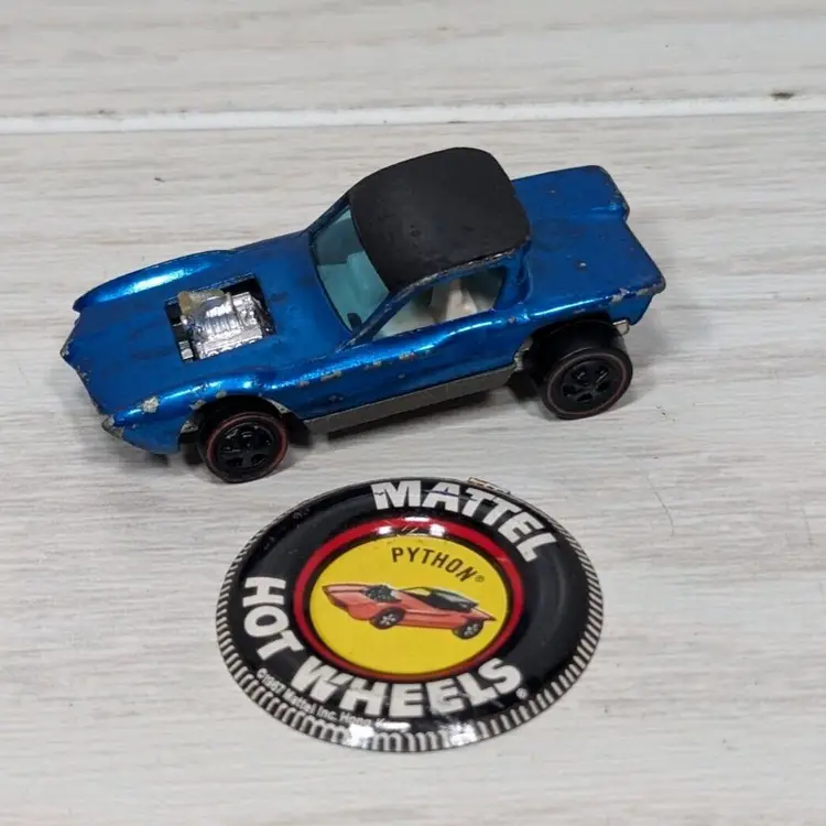 HOT WHEELS REDLINE 1967 PYTHON BLUE