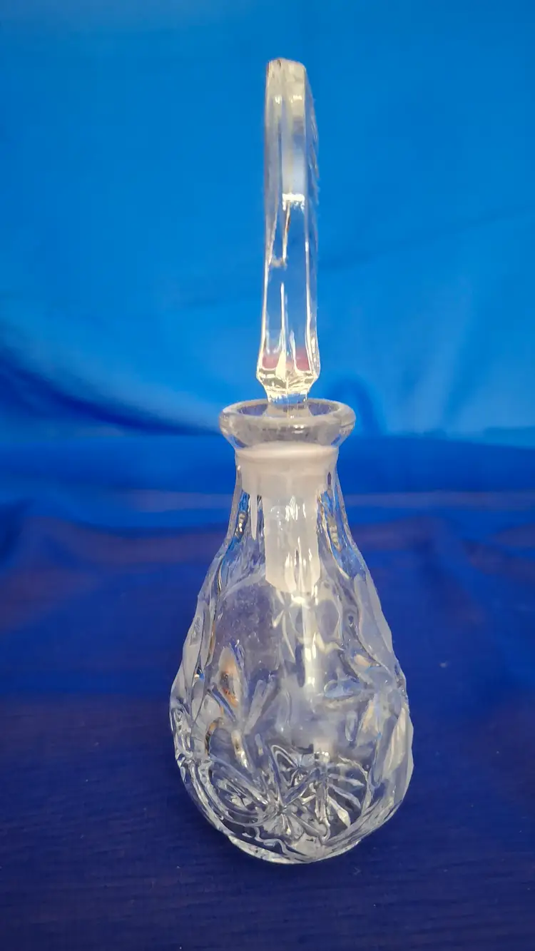 Princess House Crystal Perfume Bottle