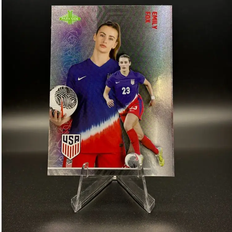 Emily Fox 2024 Parkside One Nation One Team Foil USWNT Card
