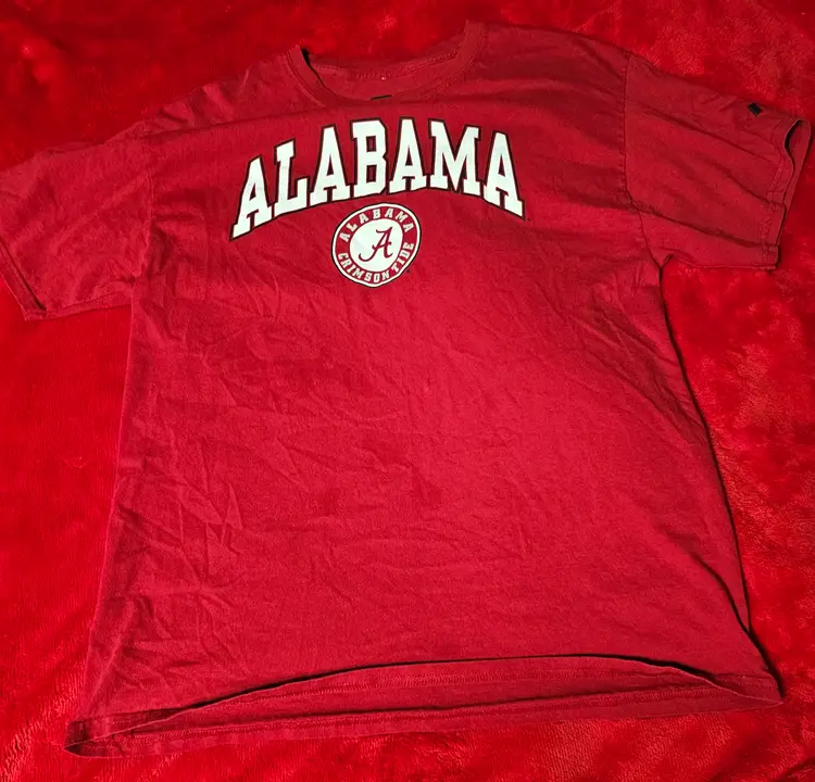 Alabama Crimson Tide Rusell T-Shirt Men's Size Large