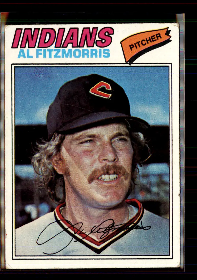 Al Fitzmorris 1977 Topps #449 - (144) - Cleveland Indians