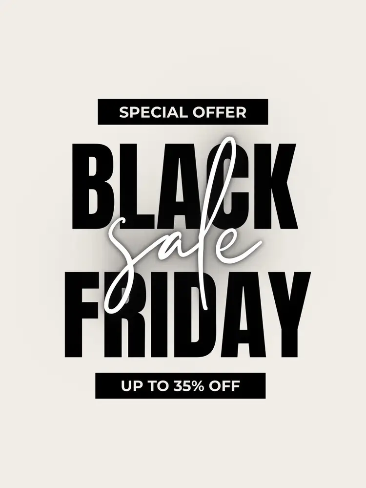 Black Friday Sale ! Use Code BF35MJ 35% Off 