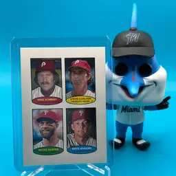 2023 Topps Heritage Philadelphia Phillies Stamps Schmidt/Carlton/Harper/Hoskins