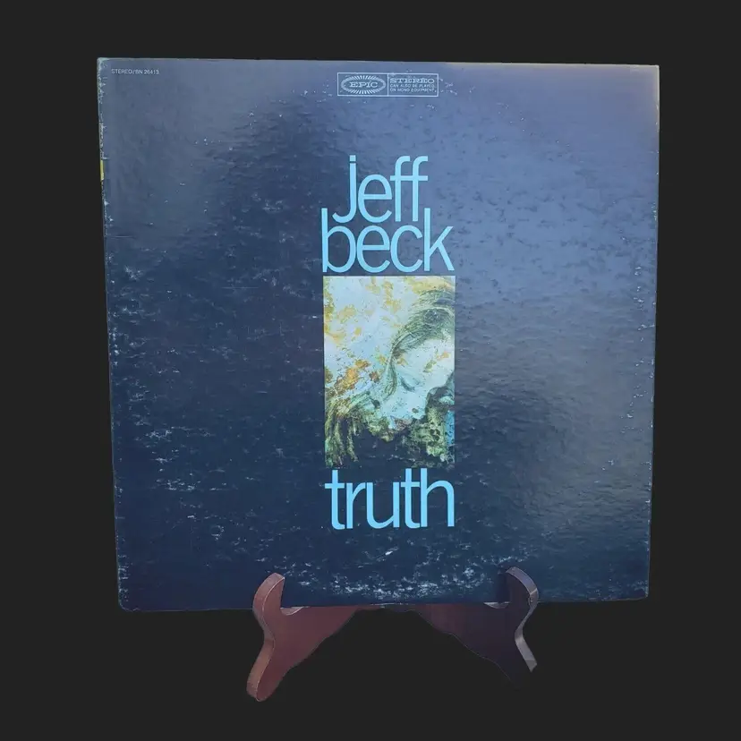 Vinyl LP Jeff Beck TRUTH Stereo Original Cover Wrong Inside Sleeve Vintage