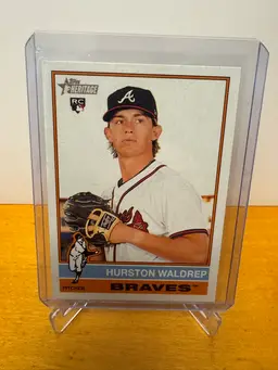 Hurston Waldrep 2025 Topps Heritage Rookie - Atlanta Braves