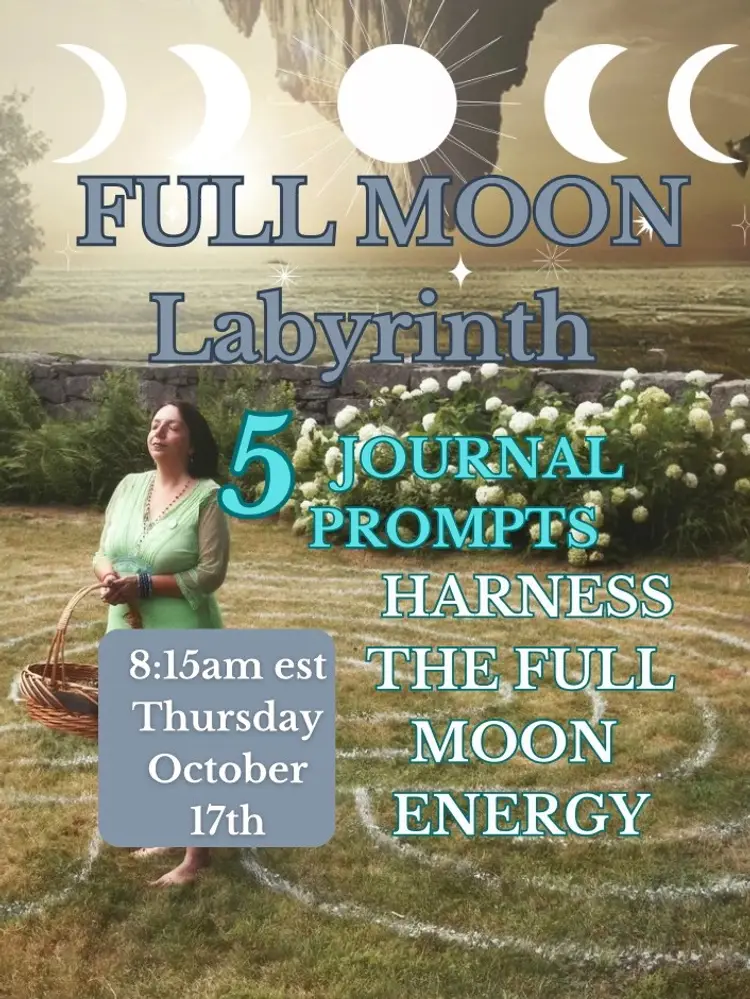 October Full Moon Journal Prompts