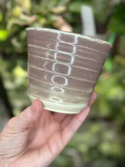 #21 Handmade pot, no drainage 4.25 inch
