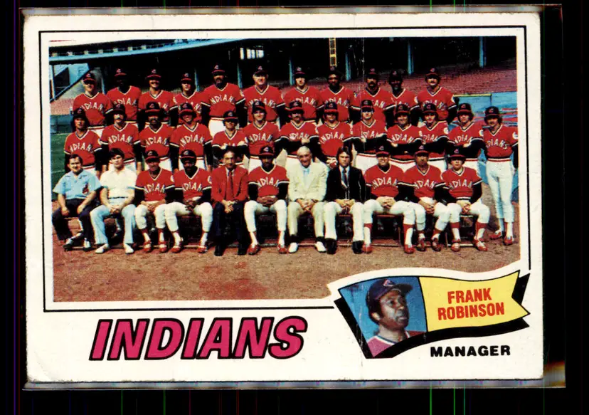 Frank Robinson 1977 Topps #18 - (144) - Cleveland Indians
