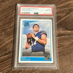 2018 Josh Allen Rated Rookie PSA 8 - Buffalo Bills