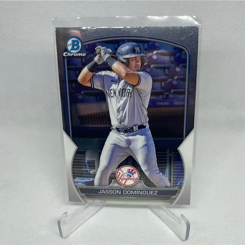 2023 Bowman Chrome Prospect Jasson Dominguez #BCP-18 New York Yankees